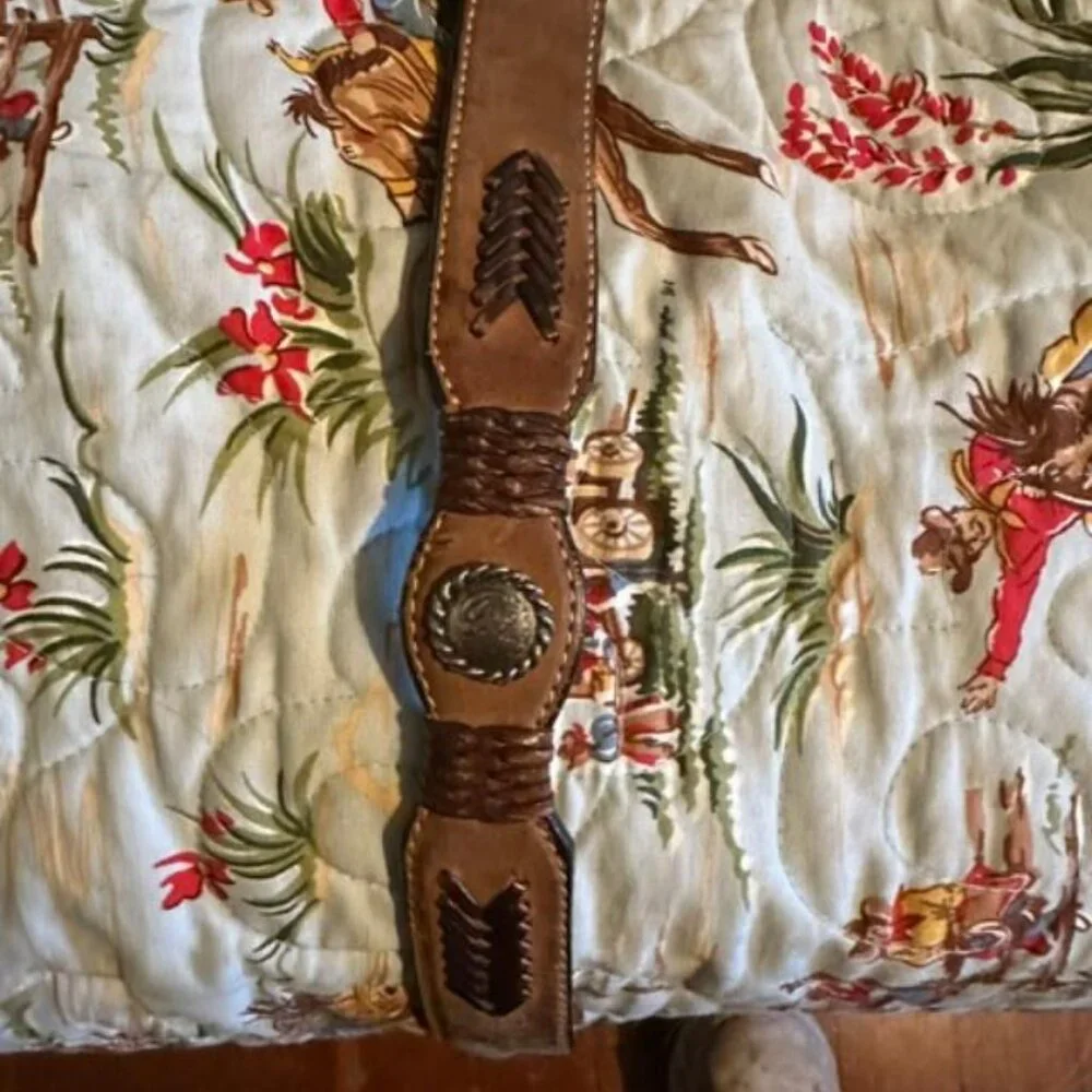 Leather Cowboy Belt for Boys